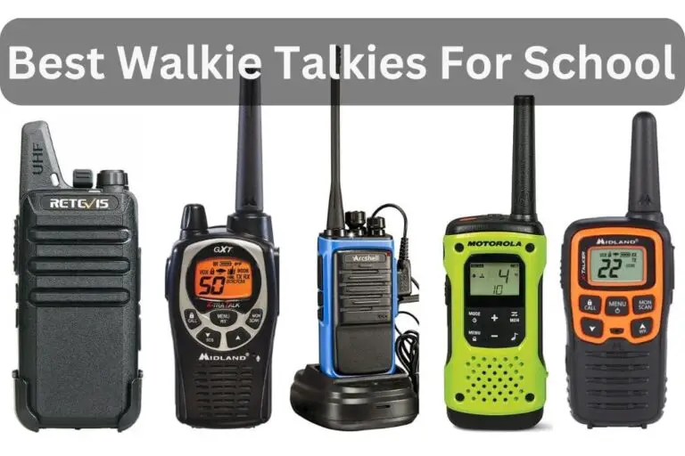 5 Best Walkie Talkies For School (Affordable & Top Quality)