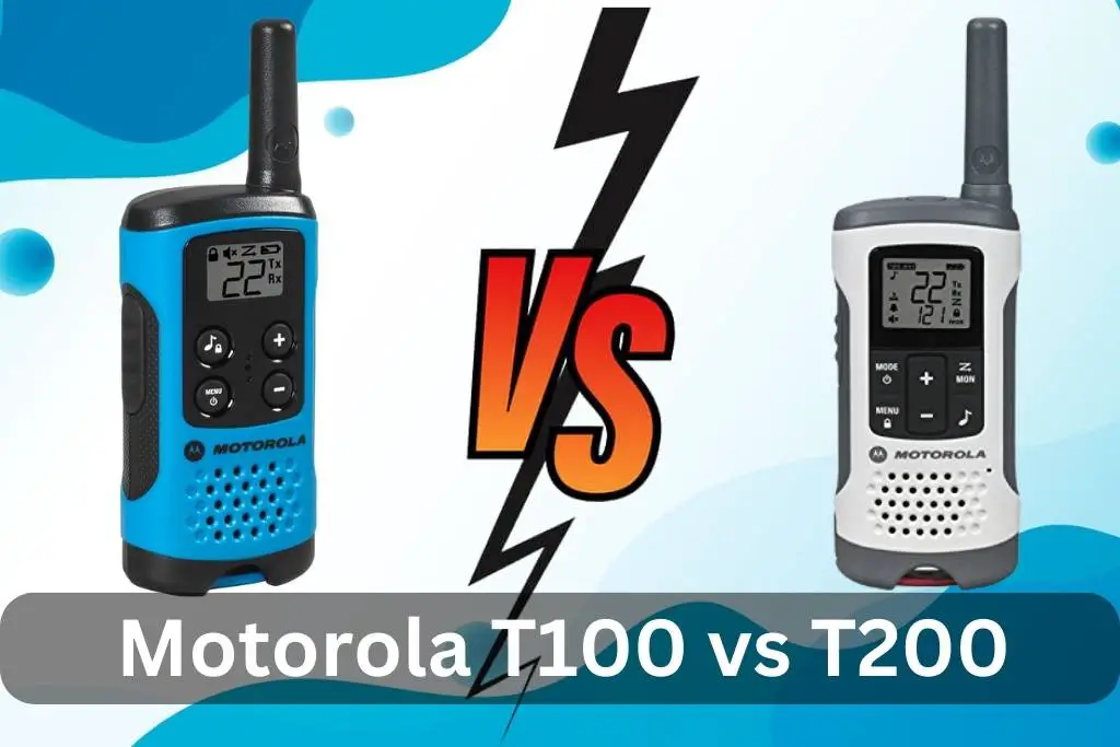 Motorola T100 vs T200