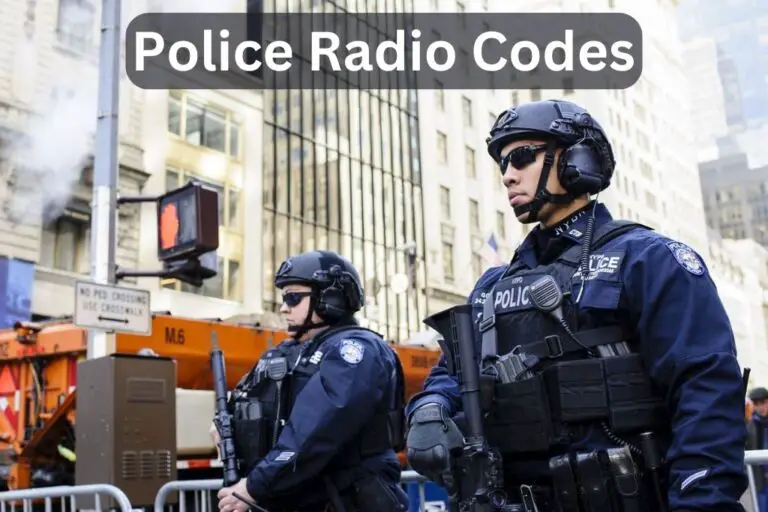 Police Radio Codes | Radio Codes List
